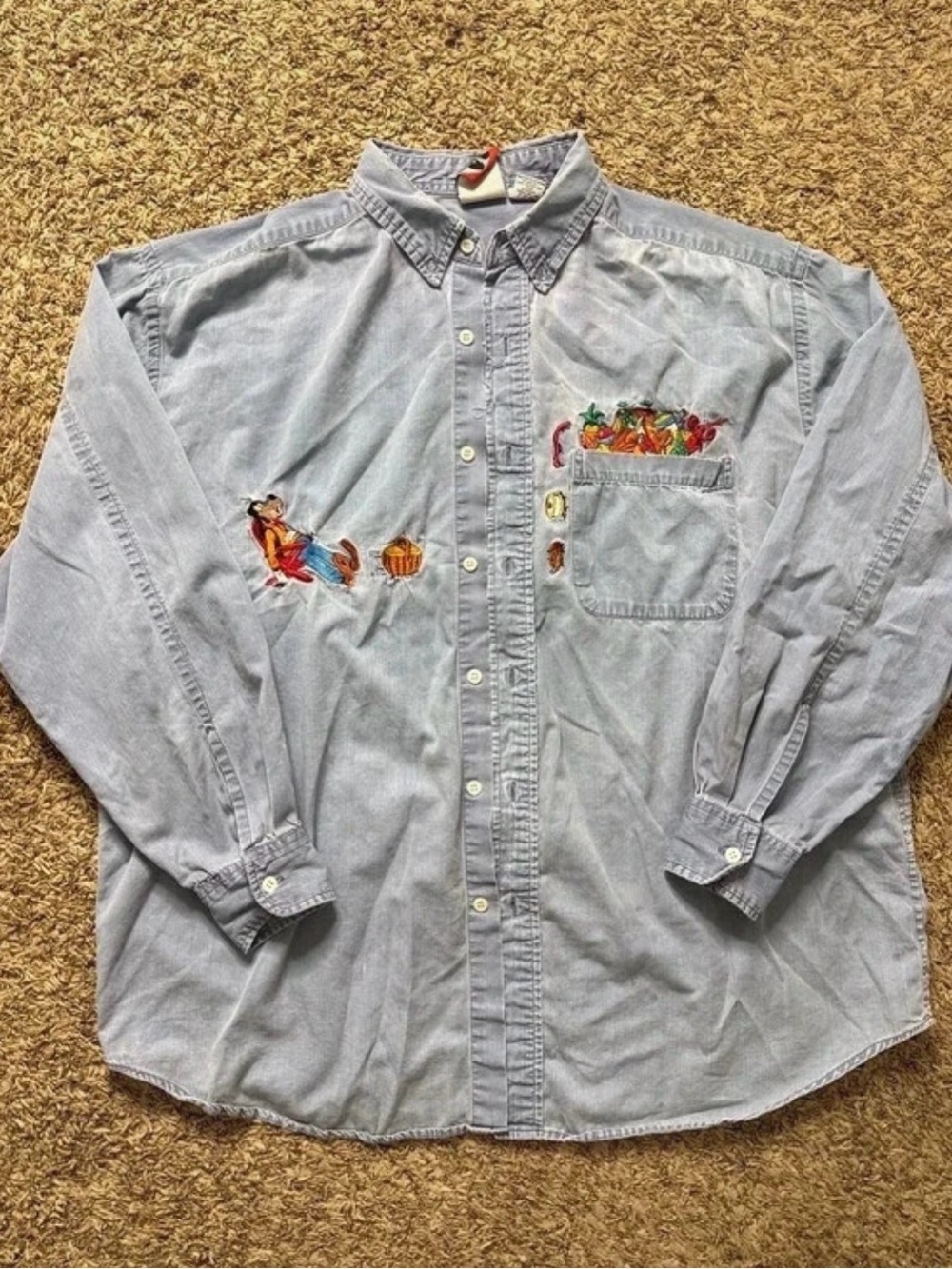 Vintage Disney Goofy Button up shirt